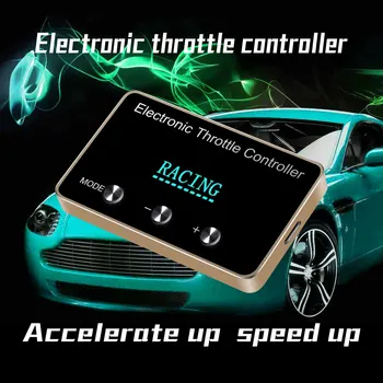 LCD Elektroninis Droselis Valdytojas Sprint Booster Kuro Pedalo Vadas Chip Tuning 10 Ratai Režimai Lenktynių 